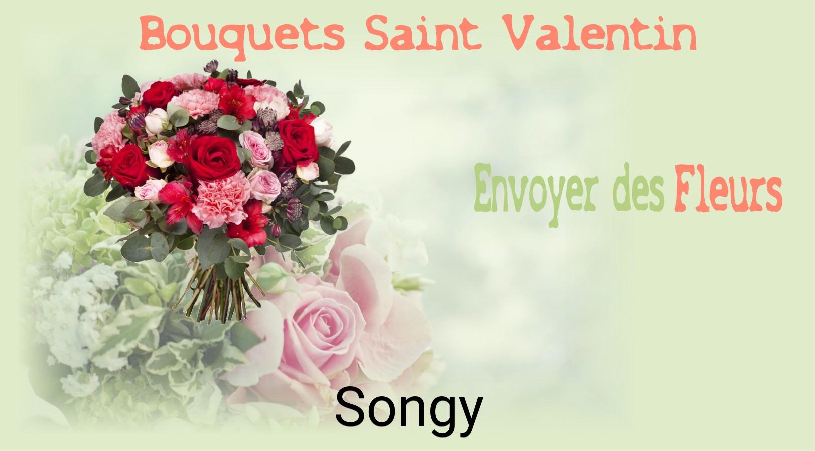 Roses de Saint-Valentin livrées à Songy